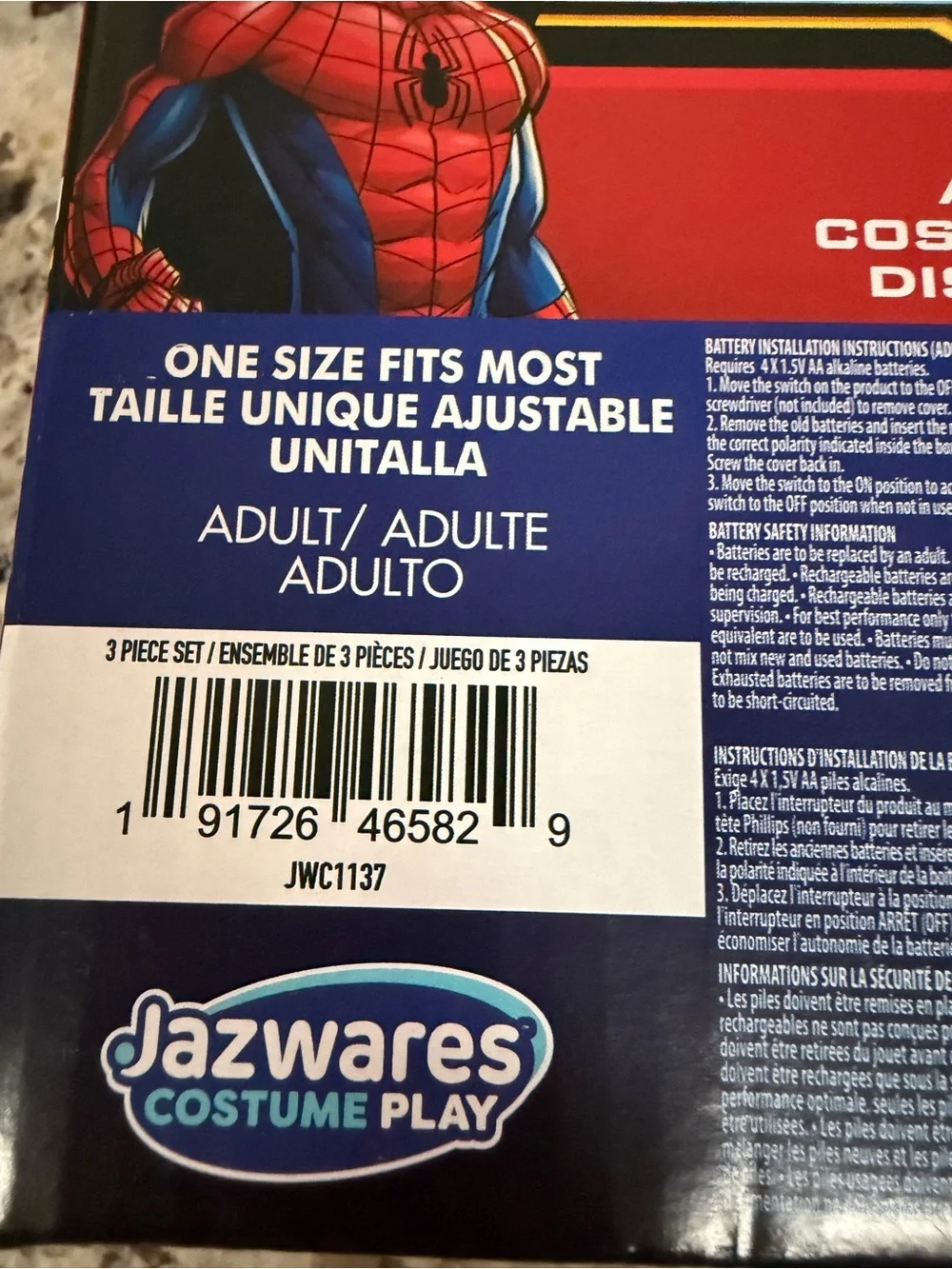 Jazwares official spider